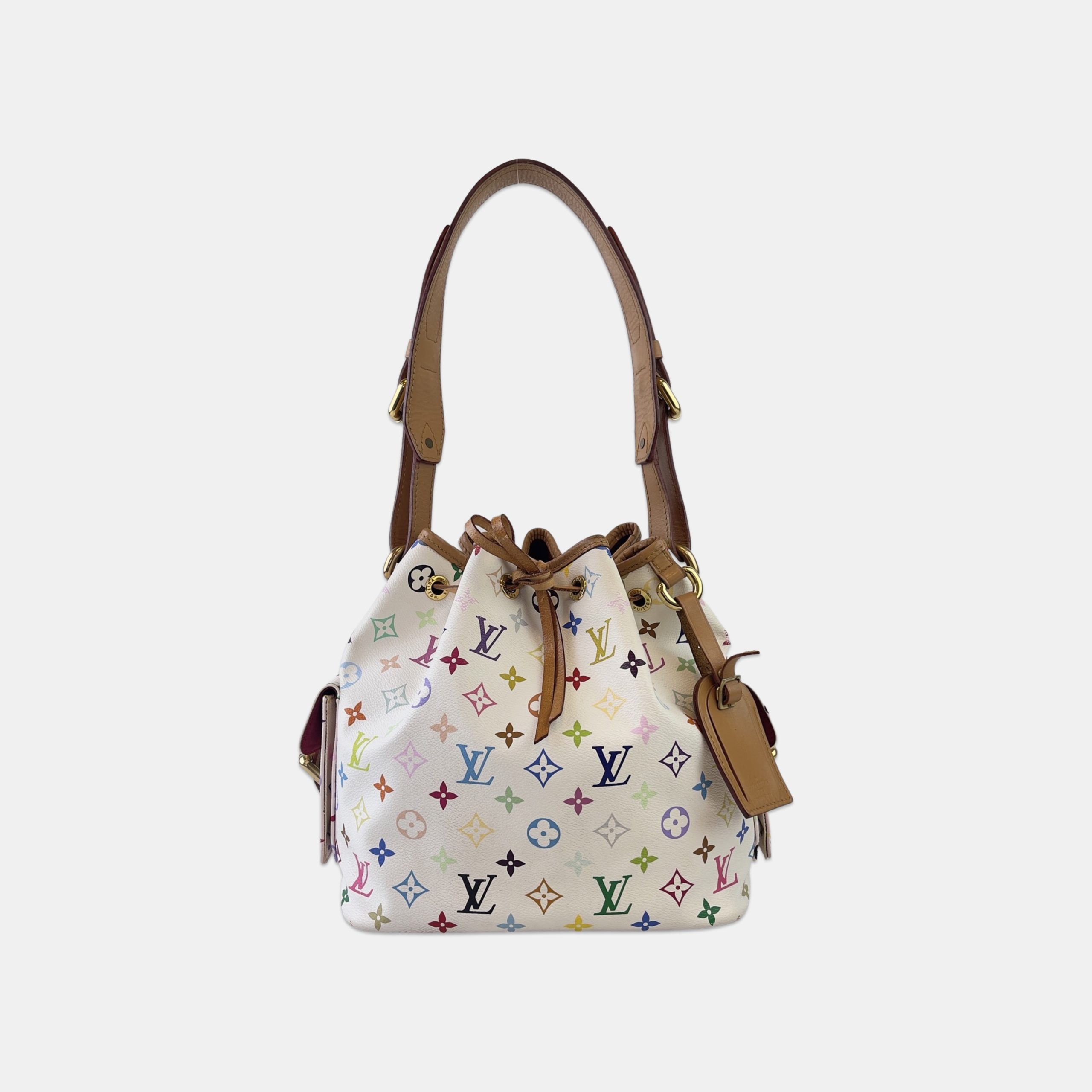 Vintage Louis Vuitton Multicolour Petit Noe - Vintage Handbag