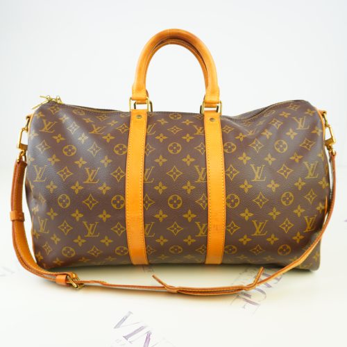 Auténtico bolso de mano de viaje Louis Vuitton vintage con monograma  Keepall 45 0H200080n
